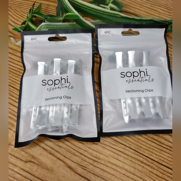 Sophie Essentials Sectioning Clips 2 Sets 6 Clips Each - Picture 2 of 5